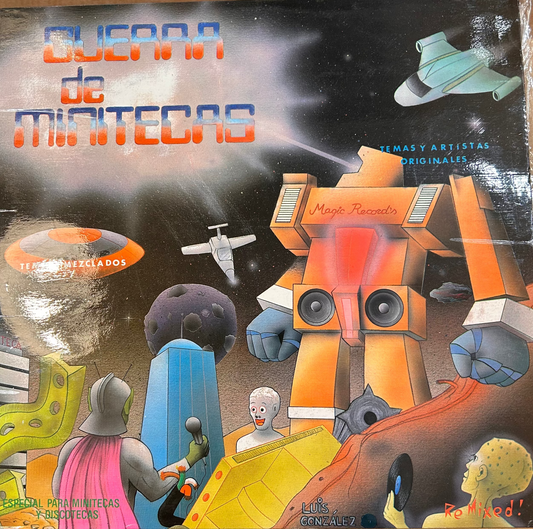 LP V/A ‎– Guerra De Minitecas 2ª mano