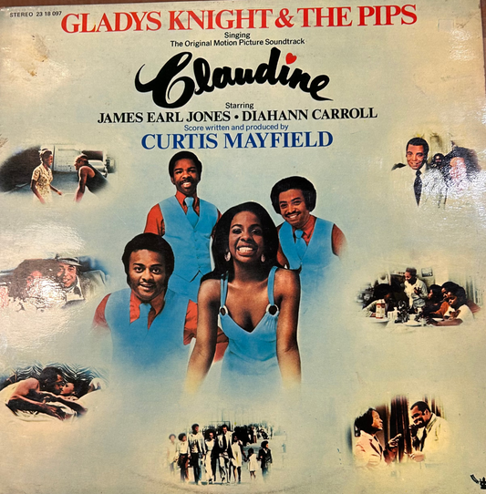 LP Gladys Knight & The Pips ‎– Singing The Original Motion Picture Soundtrack: Claudine 2ª Mano