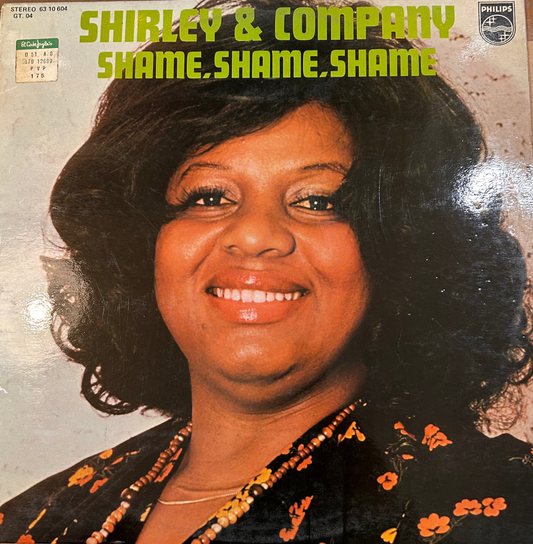 LP Shirley & Company - Shame, shame, shame  2ª Mano