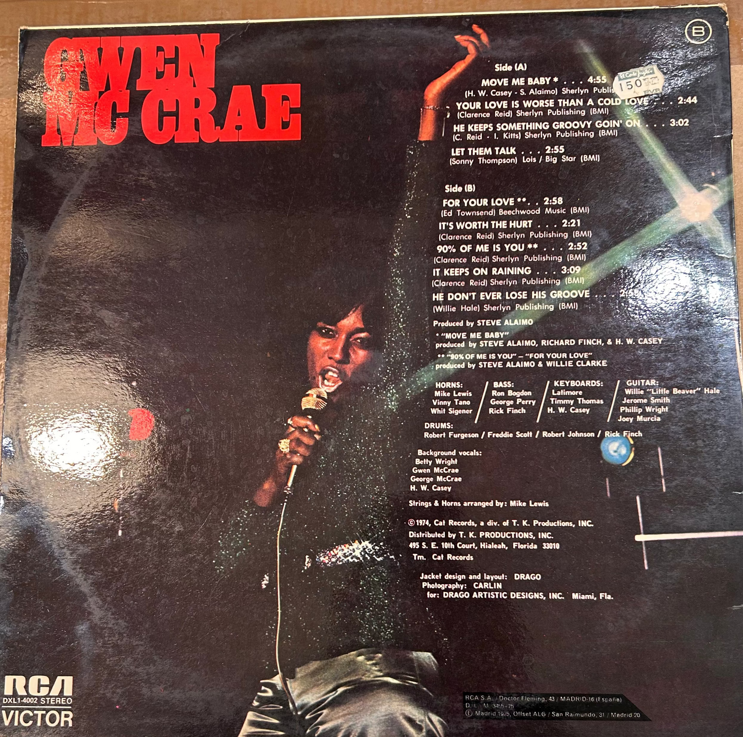 LP Gwen Mc Crae* – Gwen Mc Crae  Gebraucht