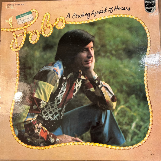 LP Lobo ‎– A Cowboy Afraid Of Horses 2ª Mano