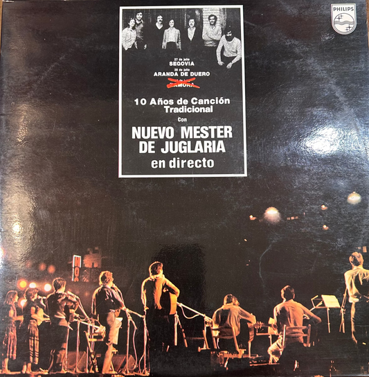 LP Nuevo Mester De Juglaría ‎– 10 Años De Canción Tradicional - En Directo 2ª Mano (Producto exclusivo recogida en tienda)