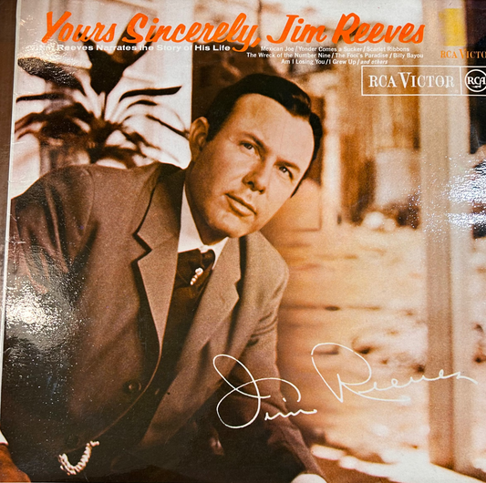 LP Jim Reeves – Yours Sincerely 2ª Mano