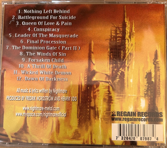 CD Nightmare ‎– Genetic Disorder 2ª Mano