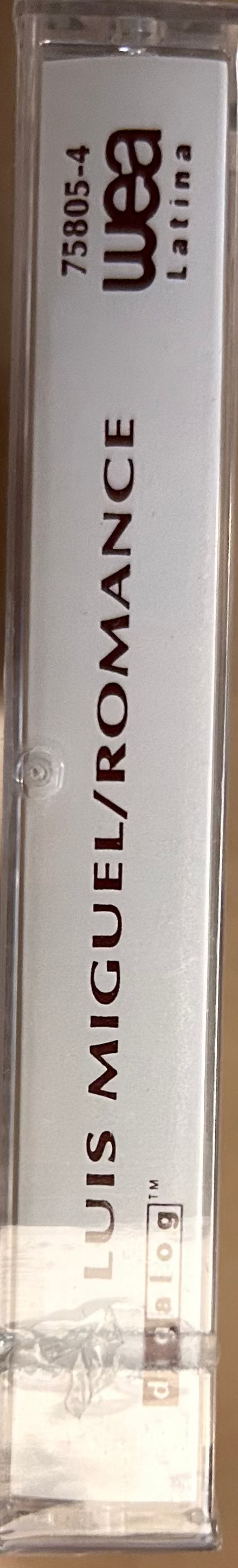 CASSETTE Luis Miguel ‎– Romance Nuevo precintado