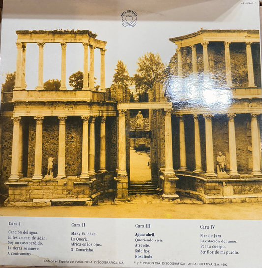 LP Luis Pastor – Directo. Teatro Romano De Mérida XXIII - XXIV Agosto MCMXCI 2ª Mano