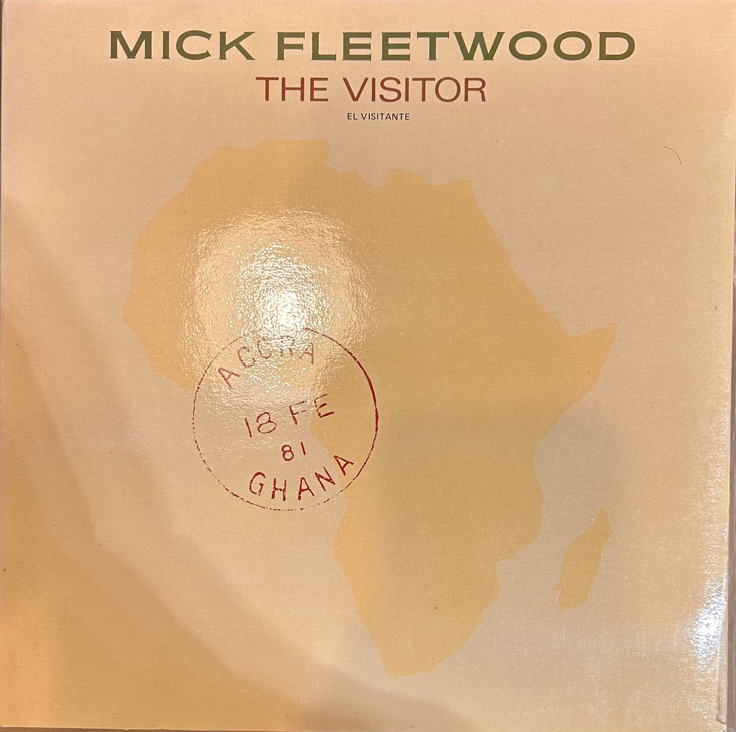 LP Mick Fleetwood – The Visitor = Der Besucher 2. Hand