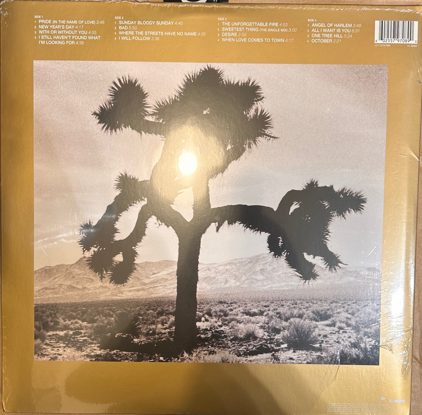 LP U2 – The Best Of 1980-1990 Neu, eingeschweißt