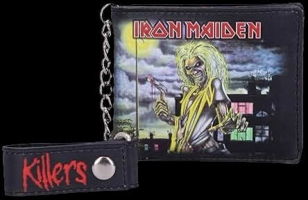 Cartera Iron Maiden Nueva en caja oficial