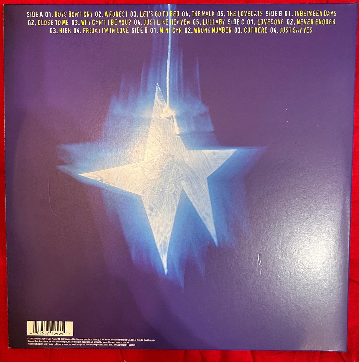LP The Cure ‎– Greatest Hits 2ª Mano