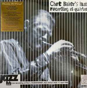LP Chet Baker - Live in Rosenheim Nuevo precintado