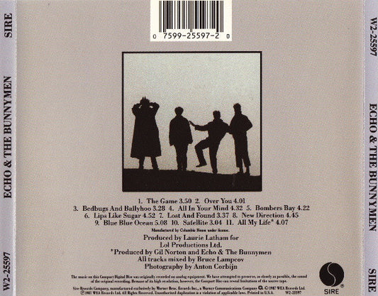 CD Echo & The Bunnymen ‎– Echo & The Bunnymen 2ª mano