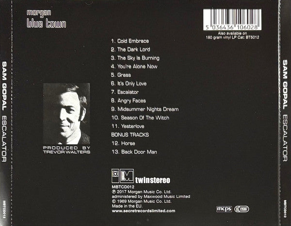 CD Sam Gopal ‎– Escalator Nuevo precintado