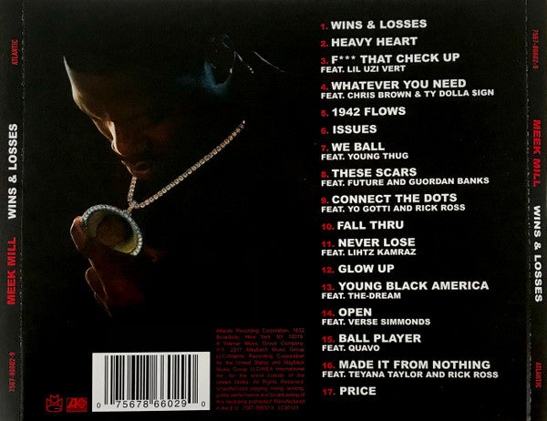 CD Meek Mill – Wins And Losses Nuevo precintado