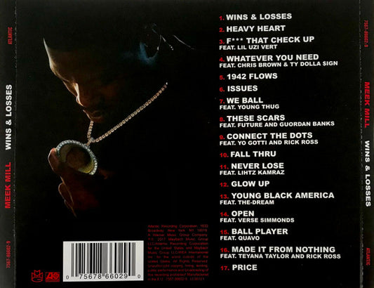 CD Meek Mill – Wins And Losses Nuevo precintado