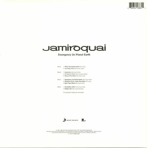 LP Jamiroquai – Emergency On Planet Earth Nuevo precintado