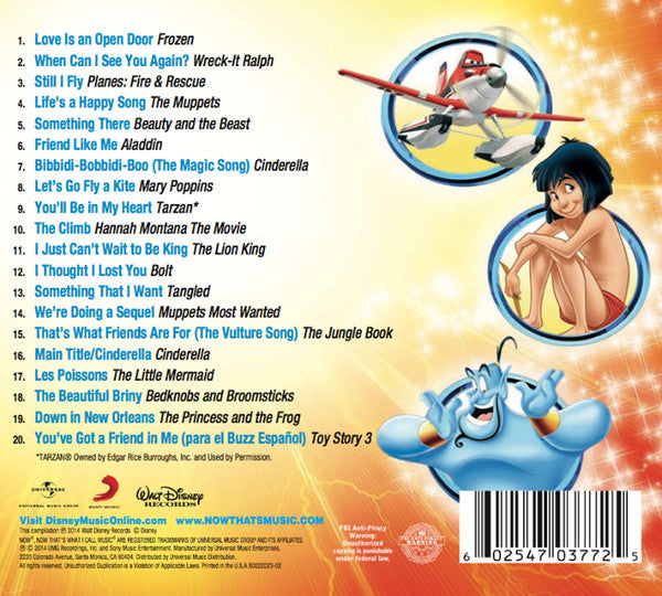 CD V/A – Now That's What I Call Disney, Vol. 3 Nuevo precintado