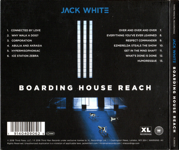 CD Jack White  ‎– Boarding House Reach Nuevo precintado (Producto exclusivo recogida en tienda)