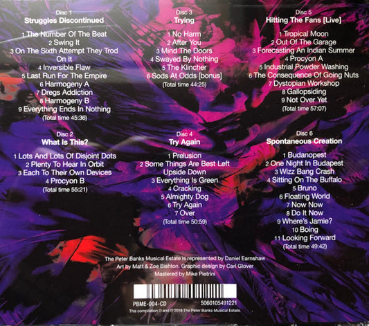 CD Box set Peter Banks's Harmony In Diversity ‎– The Complete Recordings Nuevo precintado