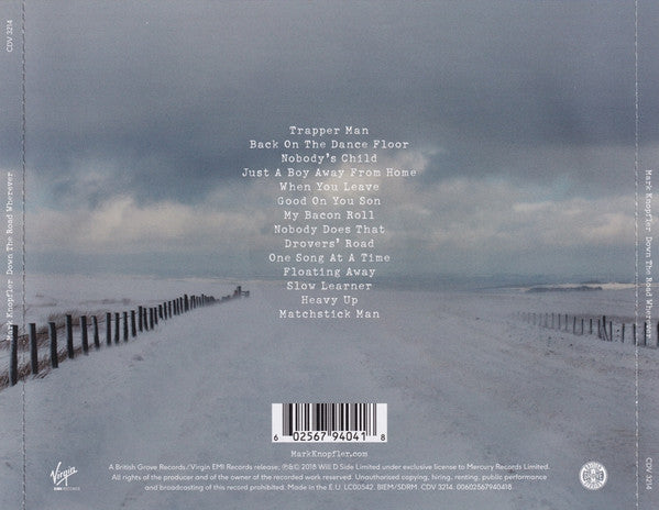 CD Mark Knopfler ‎– Down The Road Wherever Nuevo precintado