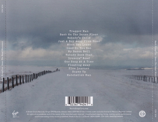 CD Mark Knopfler ‎– Down The Road Wherever Nuevo precintado