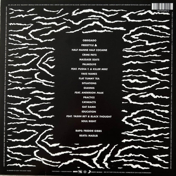 LP Freddie Gibbs & Madlib ‎– Bandana Nuevo precintado