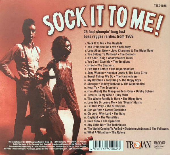 CD V/A ‎– Sock It To Me! Boss Reggae Rarities In The Spirit Of 69 Nuevo precintado