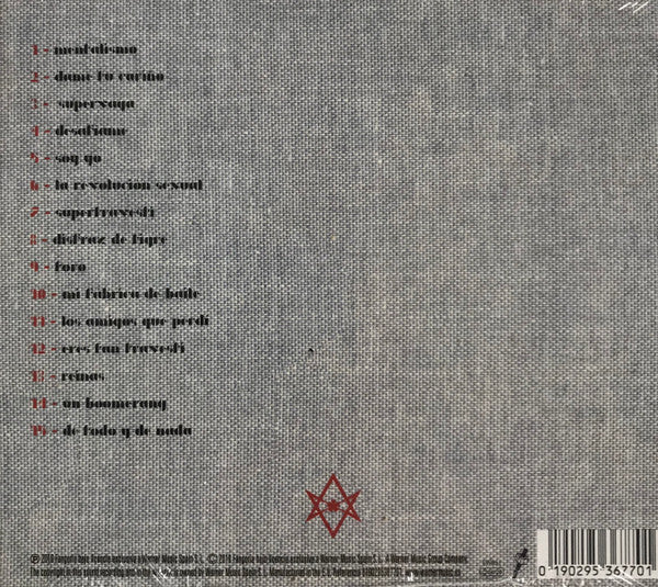 CD Fangoria ‎– Extrapolaciones Y Dos Respuestas 2001-2019  Nuevo precintado