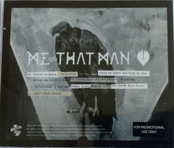 CD Me And That Man ‎– Songs Of Love And Death 2ª Mano