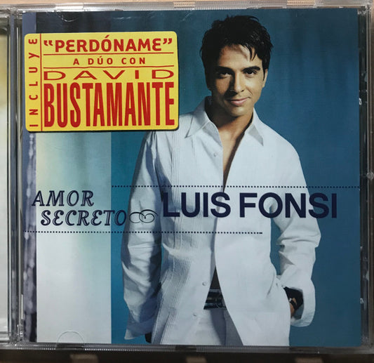 CD Luis Fonsi ‎– Amor Secreto 2ª Mano
