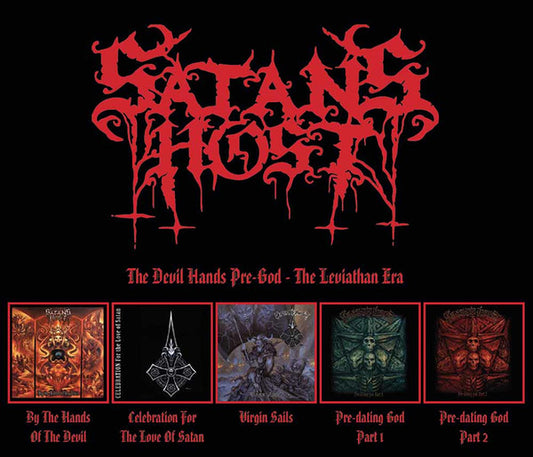 CD Satan's Host ‎– The Devil Hands Pre-god - The Leviathan Era Nuevo precintado