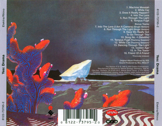 CD Yes ‎– Drama Nuevo precintado