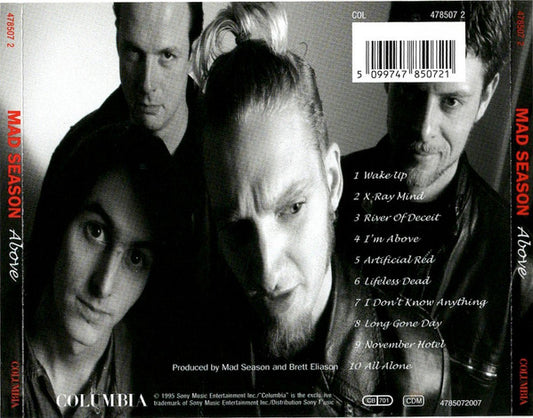 CD Mad Season - Above Nuevo precintado