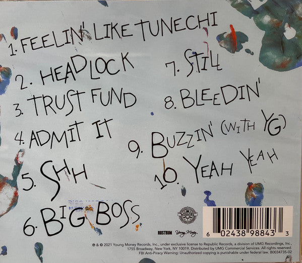 CD Lil Wayne Feat. Rich The Kid – Trust Fund Babies Nuevo precintado