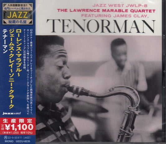 CD The Lawrence Marable Quartet Featuring James Clay – Tenorman Nuevo precintado