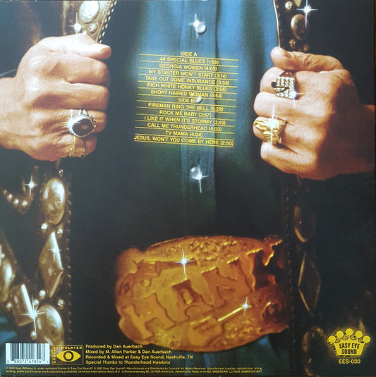 LP Hank Williams Jr. – Rich White Honky Blues Nuevo precintado