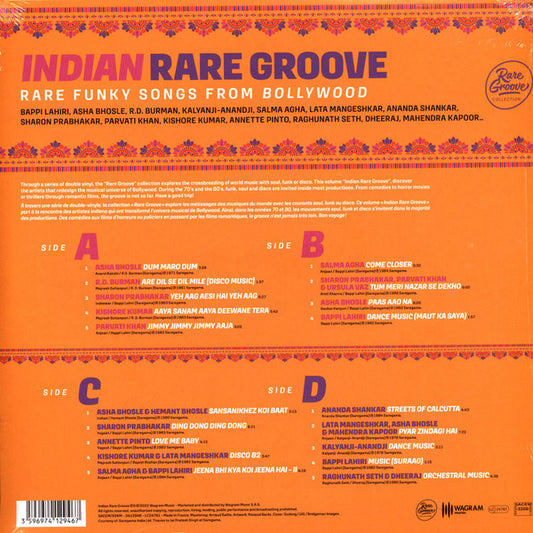 LP V/A - Indian Rare Groove (Rare Funky Songs From Bollywood) Nuevo precintado