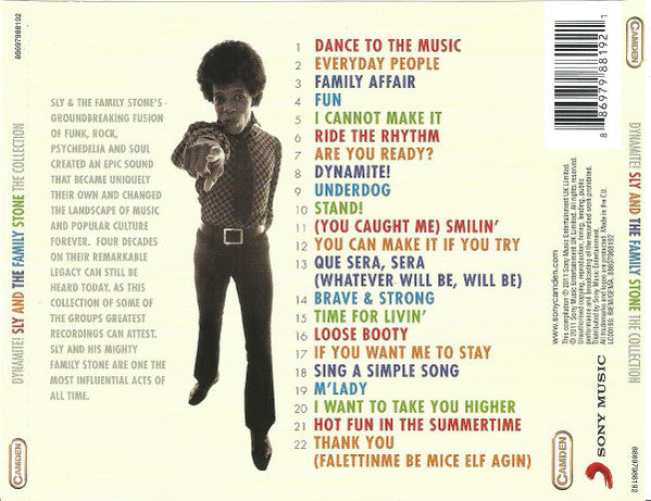 CD Sly And The Family Stone* ‎– Dynamite! The Collection Nuevo precintado