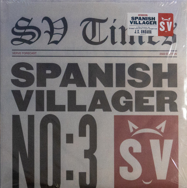 LP J.S. Ondara ‎– Spanish Villager No:3 Nuevo precintado