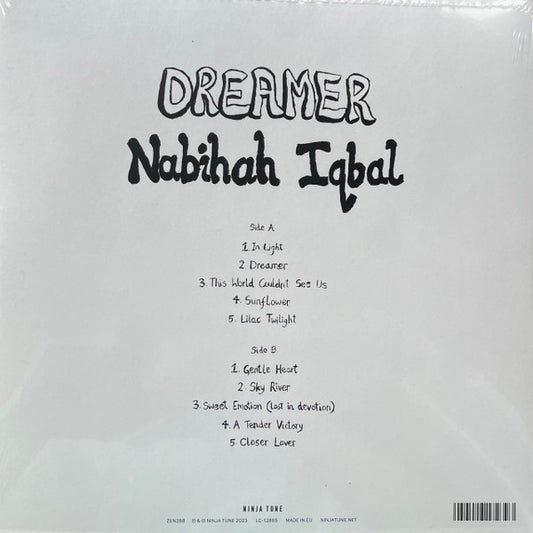 LP Nabihah Iqbal ‎– Dreamer Nuevo precintado