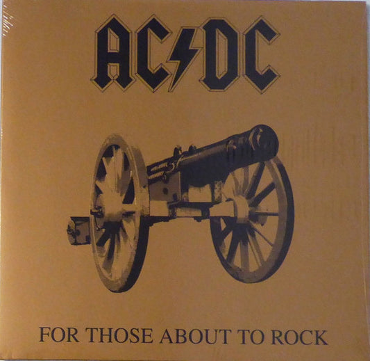 LP AC/DC – For Those About To Rock (We Salute You) Nuevo precintado