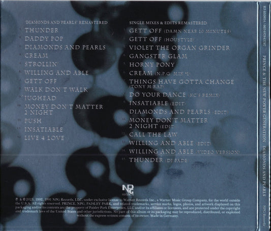 CD Prince & The New Power Generation ‎– Diamonds And Pearls Nuevo precintado