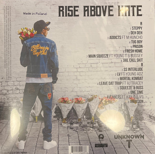 LP Unknown T – Rise Above Hate Nuevo precintado