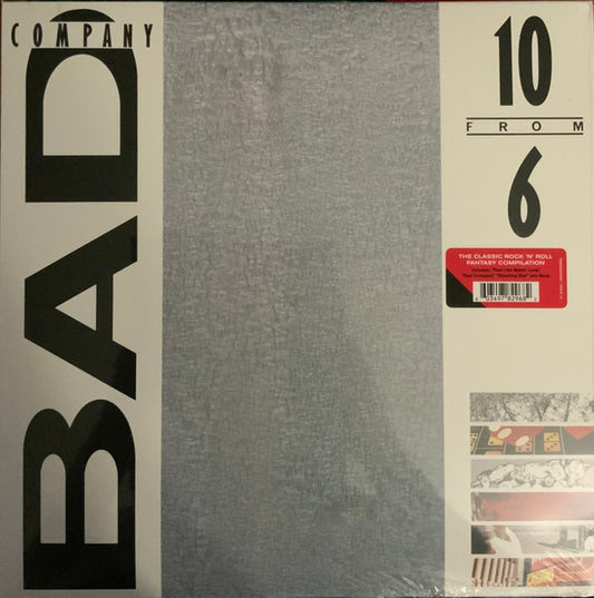 LP Bad Company ‎– 10 From 6  Nuevo precintado