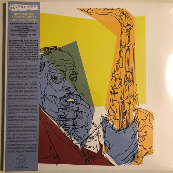 Ben Webster et son quartet LP – Wayfaring Webster Neuf sous blister