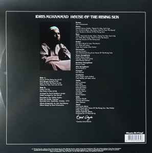 LP Idris Muhammad ‎– House Of The Rising Sun Nuevo precintado