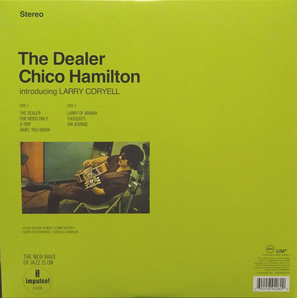 LP Chico Hamilton Introducing Larry Coryell ‎– The Dealer Nuevo precintado
