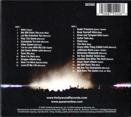 CD Queen ‎– Rock Montreal Nuevo precintado