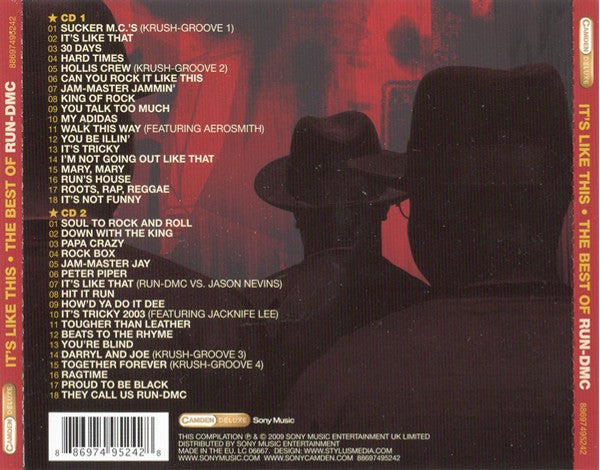 CD Run-DMC ‎– It's Like This • The Best Of Run-DMC Nuevo precintado