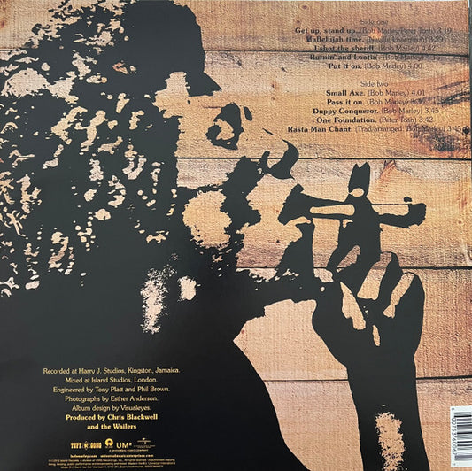 LP Bob Marley & The Wailers – Burnin' Nuevo precintado